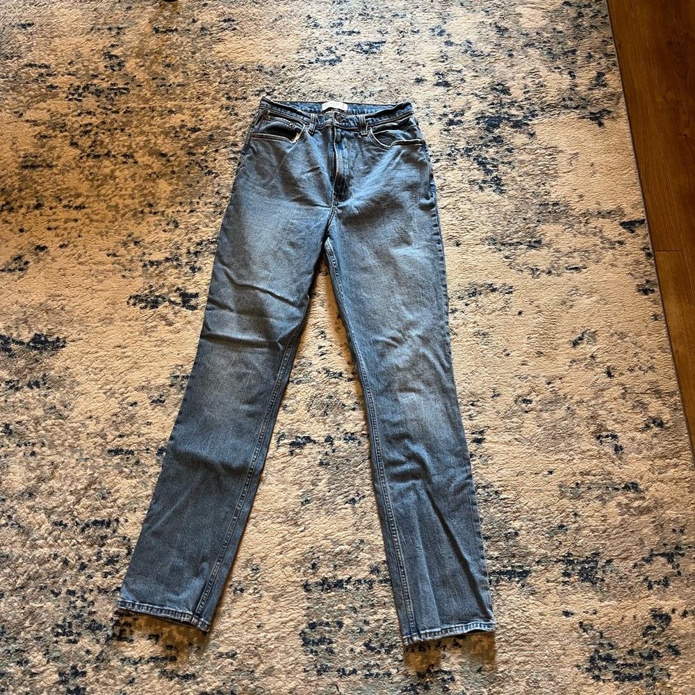 Curve love straight leg jeans 10L